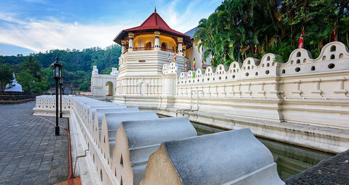 Head over to the Temple of the Sacred Tooth, one of the most sacred Buddhist sites in the world