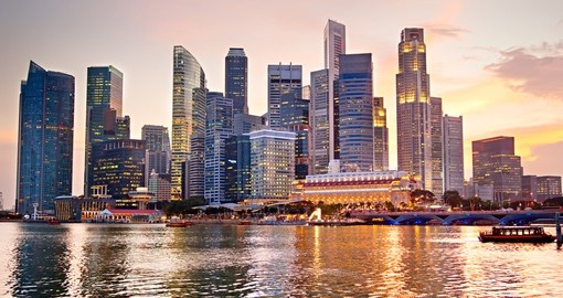 The impressive skyline is part of trips to Singapore