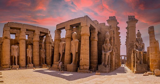 Luxor, known as Thebes in ancient times, was the pharaoh's capital
