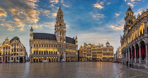Grand Place, the focal point of Brussels and a highlight of your Belgium vacation.