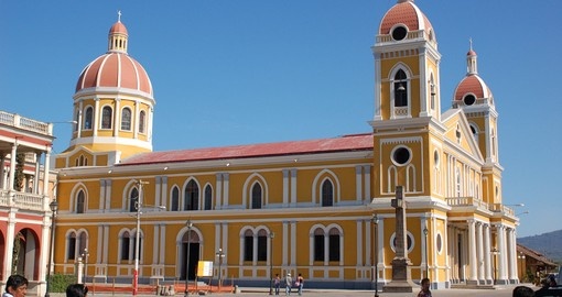 Tour the Granada Cathedral on your trip to Nicaragua