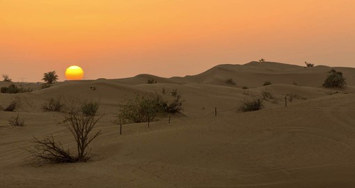 The United Arab Emirates is a top destination for desert adventures