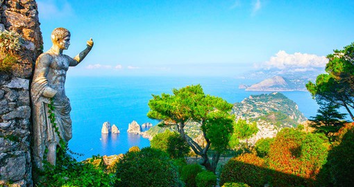 Capri is famed for its rugged landscape and the Blue Grotto