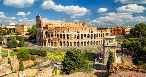 Enjoy the historic sites of Italy