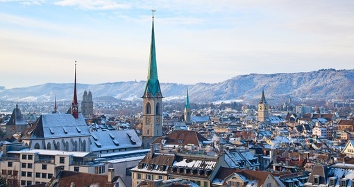 Zurich is the historical city and financial capital