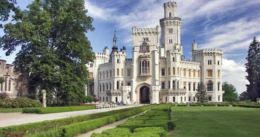 White Castle Hluboka nad Vltavou