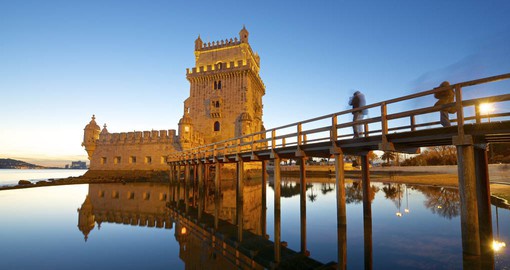 Built in the early 16th century, Belem Tower was used to defend the city