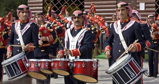 Performance of Military Orchestra of Jordan
