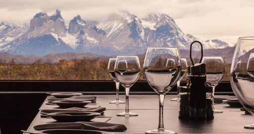 Enjoy Dinner with a view on your trip to Chile