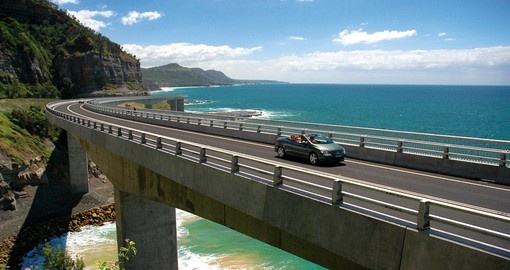 Grand Pacific Drive between Sydney and Woollongong