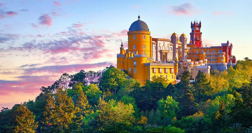 The Pena Palace, is a fine example of neo-romanticism