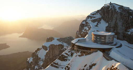 Known as "Maker of Weather", "Dragon's Lair" and ,"Home to Giants", Mount Pilatus overlooks Lake Lucerne