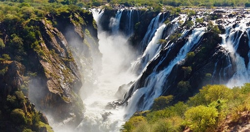 Ruacana Falls, border of Angola and Namibia