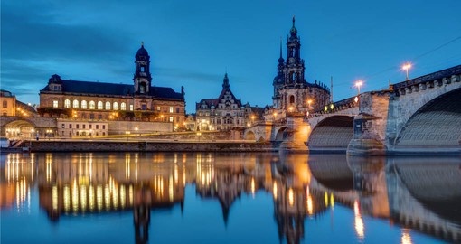 Dresden, an important cultural centre is visited on your trip to Germany