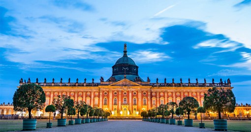Sanssouci was the summer palace of Frederick the Great, King of Prussia