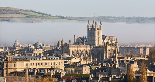 Experience the historic city of Bath during your England vacation