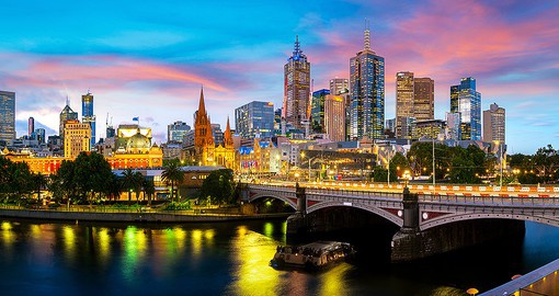Explore Melbourne, where modern architecture meets historic charm
