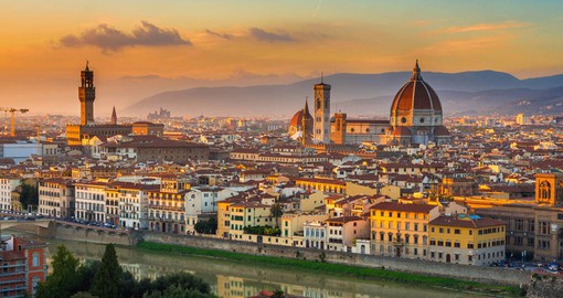 Florence, one Italy's most beautiful cities was the birthplace center of the Italian Renaissance