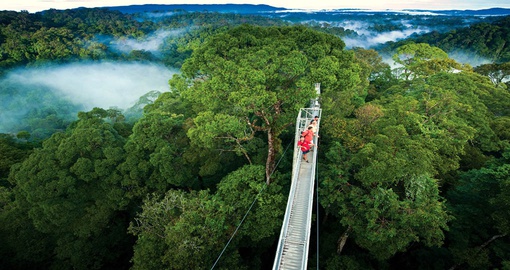 suspension bridge Monteverde