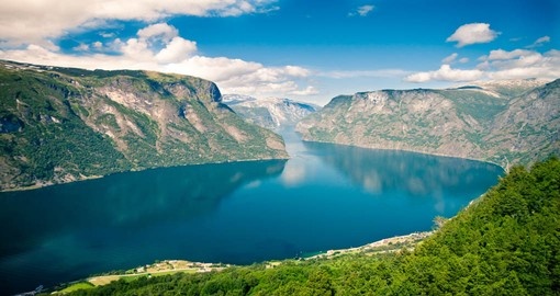 You will see Sognefjord during your trip in Norway
