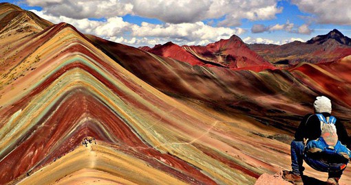 Experience the Rainbow Mountain Trek as part of your Peru Vacation