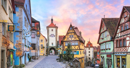 Visit the city of Rothenburg on your trip to Germany