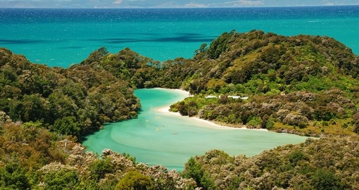 Explore Abel Tasman National Park during your next trip to New Zealand.