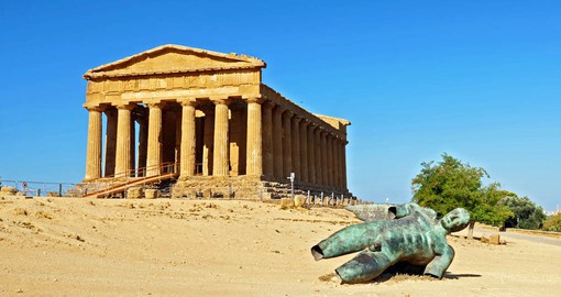 Agrigento's Temple of Concordia dates from the 5th century BC