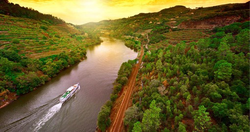 The third-longest river on the Iberian Peninsula, the Douro's micro climate is favorable to the cultivation of grapes