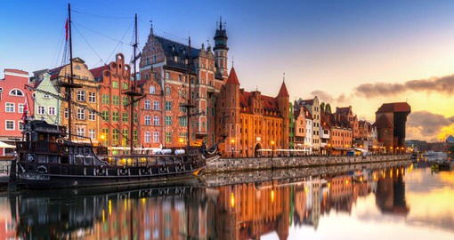 Gdansk has been shaped by centuries of maritime trade