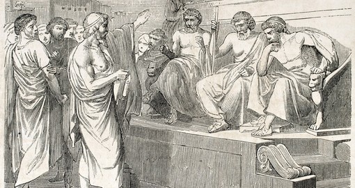 Sophocles accused by his sons