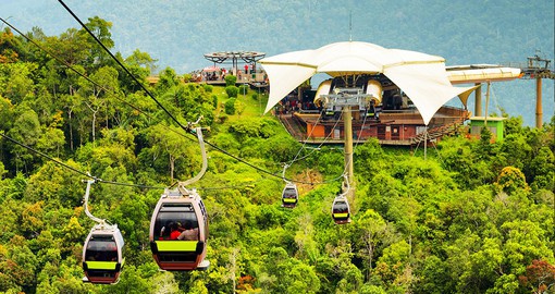 Get a bird's eye view of Langkawi from the steepest gondola in the world