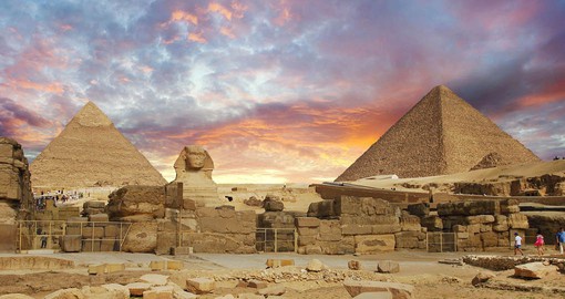 One of the most significant historical sites in the world, the Giza Plateau is home to the great pyramids and Sphinx