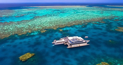 Enjoy Australia's most remarkable natural gifts, the Great Barrier Reef