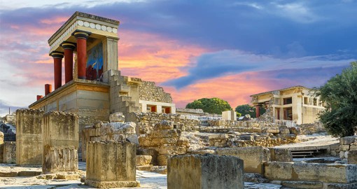Knossos is the largest Bronze Age archaeological site on Crete and has been called Europe's oldest city
