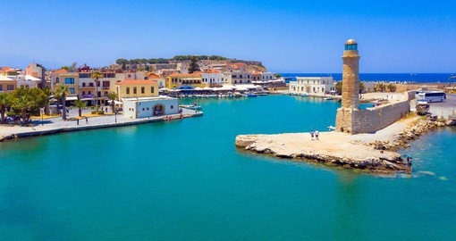 Rethymno has one of the best preserved medieval towns in Greece