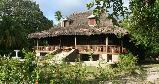 Plantation house in Seychelles