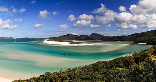 Walk amongst the calming waves of the Whitsundays