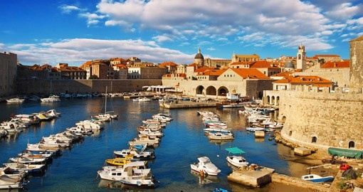 Dubrovnik old town pier