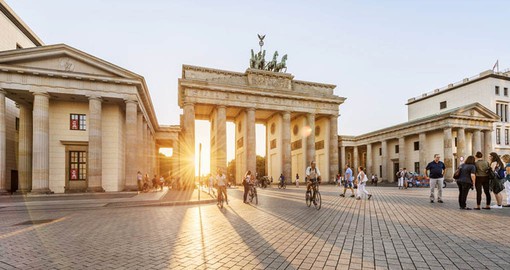 Visit the 19th-century Brandenburg Gate as part of your German Vacation Package