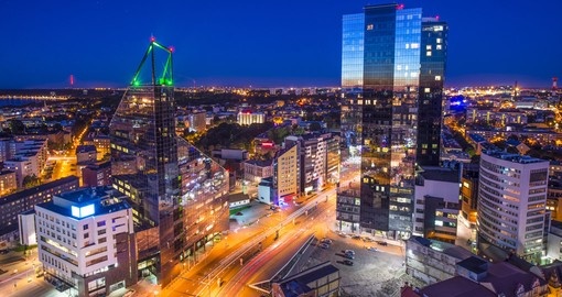 Estonia's financial district