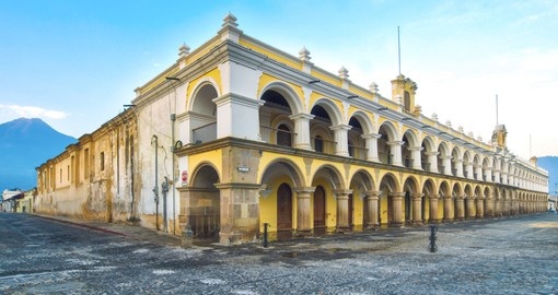 Discover Baroque Style Buildings on your next trip to Guatemala.