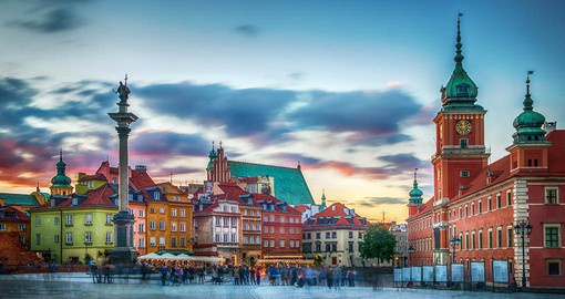 Warsaw's Old Town is the jewel in the Polish capital's crown