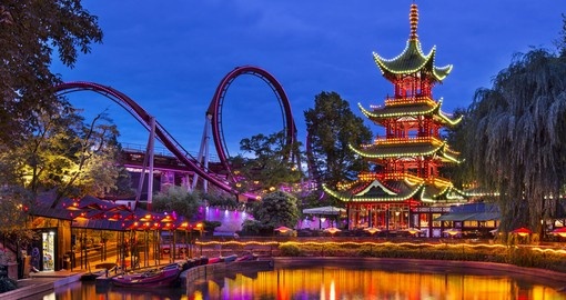 Tivoli Gardens amusement park is the second oldest in the world