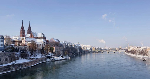 Basel on the banks of the Rhine is your base for your Switzerland vacation