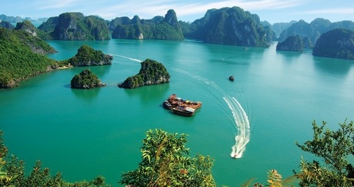 Halong Bay is one of the most beautiful places in Asia