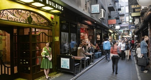 Exxperience the Degustation Half Day Walking Tour of Melbourne as part of your Australian Vacation