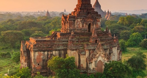 Ancient temples in Bagan