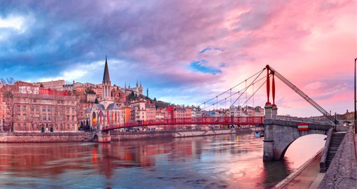 Lyon is known for its cuisine, historical and architectural landmarks