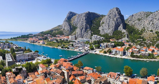 Costal town of Omis